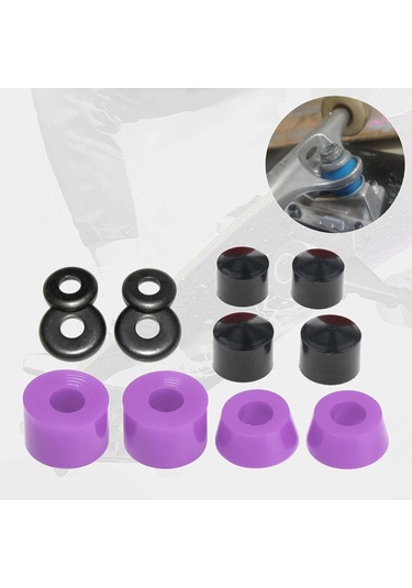 Homyl Kaykay Burcu Yedek Bardak Yıkayıcılar Longboard Mor Mor Çok Renkli