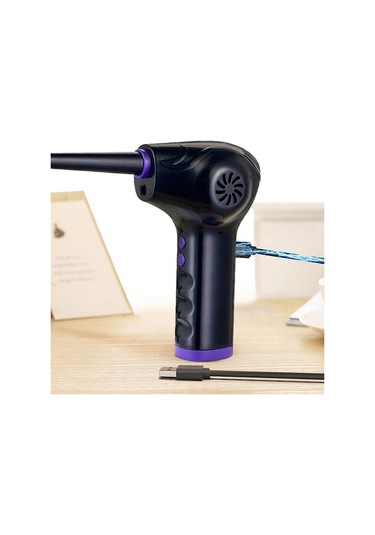 Suntek Taşınabilir Hava Üfleyici Toz El Klavyesi Yüksek Mor