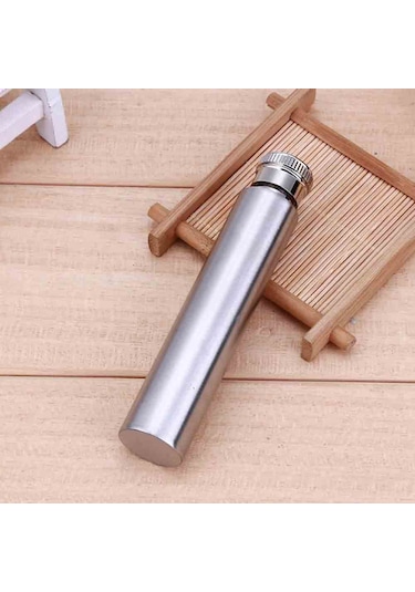 Lemestar 1 Ons Çelik Matara - Taşınabilir, Korumalı Kapaklı, Whiskey & Alkollü İçecekler İçin - Kamp, Piknik, Parti Uygun Diğer