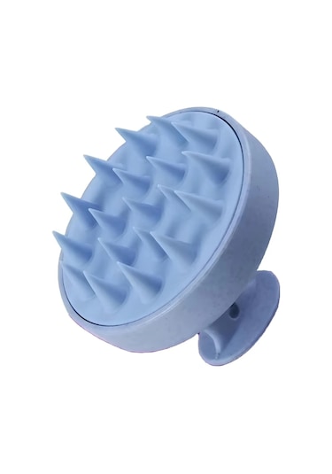 İzla Saç Masaj Tarağı Silikon Kafa Derisi Ve Vücut Masajı Duş Saç Fırçası