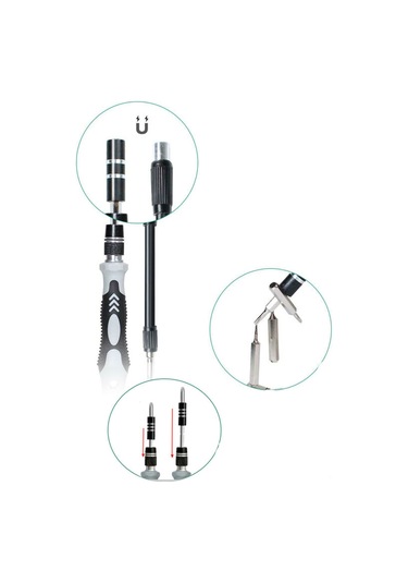 Neevoyu Tamir Araç Seti: Çelik Tornavida Uçları, Telefon-saat Tamiri, Çok İşlevli, Manyetik, Geniş Uç Seçimi