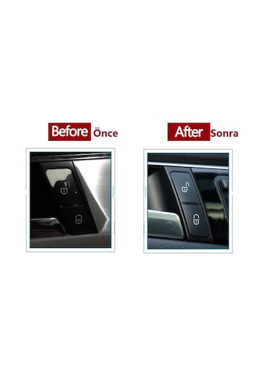 Mercedes C W204 2007-14 Sol Kapı Kilit Düğmeleri