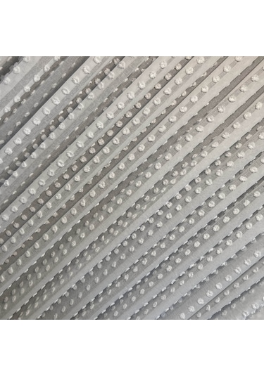 Perdefony Ponpon Keten Tül Perde ekru