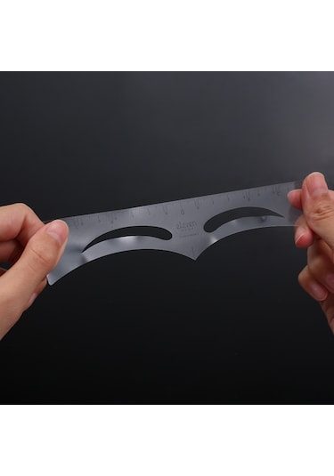 Reedark 50 Adet Yapışkan Kaş Şablonu - Pratik Ve Kolay Makyaj Aracı, Seyahat Dostu