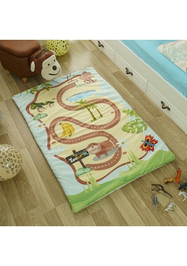 Zooturak Peluş Çocuk Matı Maymun Monki 100cm x 150cm