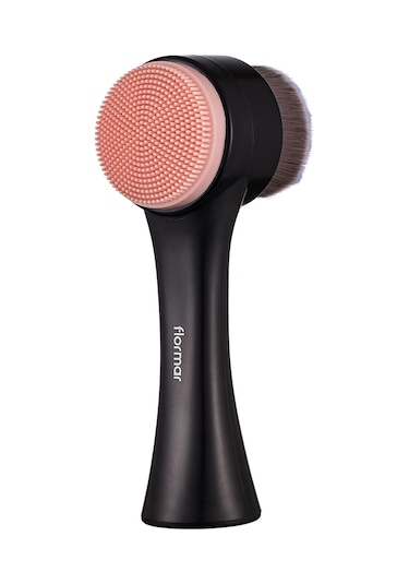 Flormar Ergonomik Saplı İkili Yüz Temizleme Fırçası - Face Cleansing Brush - 024 - 8690604597895