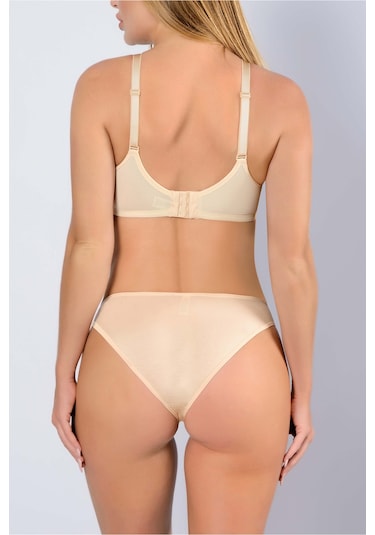 Auw Olıvıa Tüllü Toparlayıcı Sütyen Aydinunderwear Bej