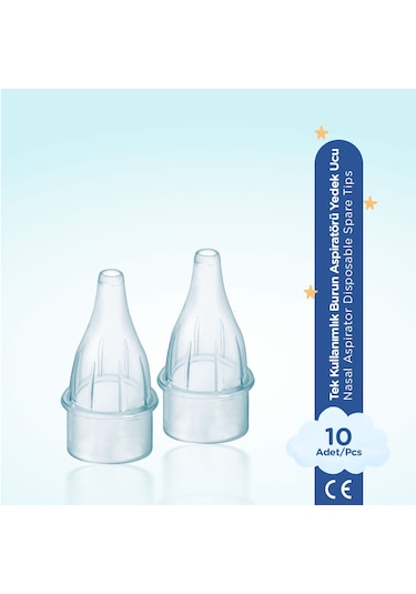 Burun Aspiratörü Nasal Yedek Ucu 10 Adet