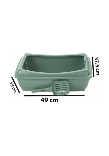 Açık Kedi Tuvaleti + Paspas + Taşıma Çantası 3'lü Set