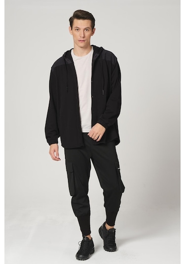 Alexandergardi Alexandergardı Paraşüt Kumaş Detaylı Oversize Hırka E22-61000 001