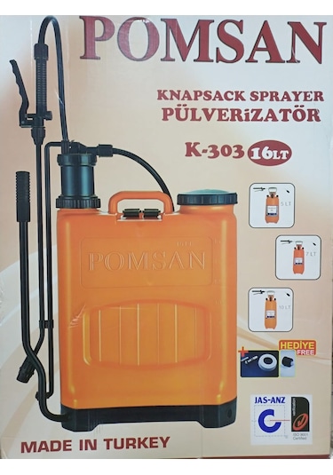 Pomsan 16 Litre Ilaçlama Pompasi