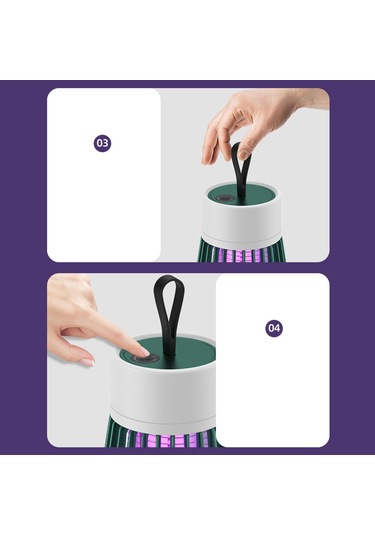 Homyl Led Işık Lambası 5w Yeşil-şarj-edilebilir