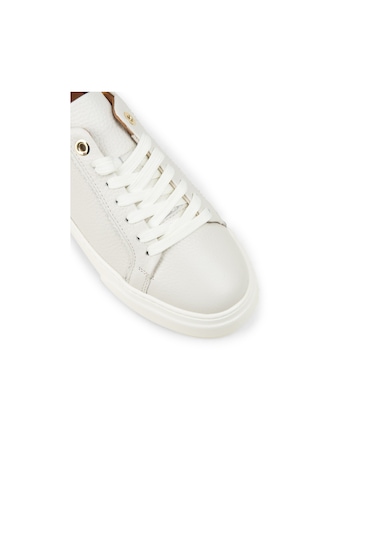 Deery Kadın Hakiki Deri Ekru Sneaker Ayakkabı - 00502zekre01