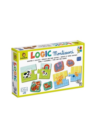 Hayvanlar Ve Yavruları Eşleştirme Oyunu - Montesso Canlı Renkler