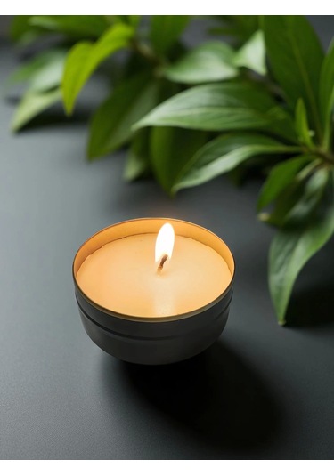 Myhand Soyawax Siyah Teneke Eternal Love Esans Kokulu Mum 60 Gr Siyah