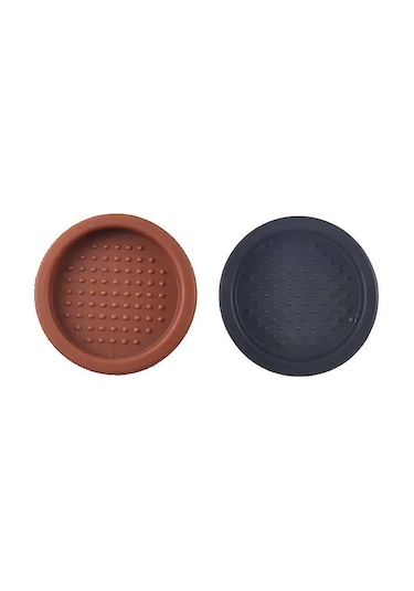 İ Cafilas Cm Espresso Kahve Sabotaj Mat Gıda Sınıfı Pp Silikon Kayma Önleyici Fonksiyon Siyah Col Çeşitli Boyut M-17.5 X 12.5cm