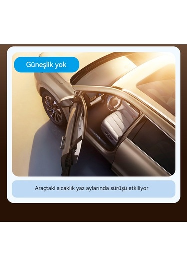 Katlanır Araç Ön Camı Güneşlik Büyük Altın 01