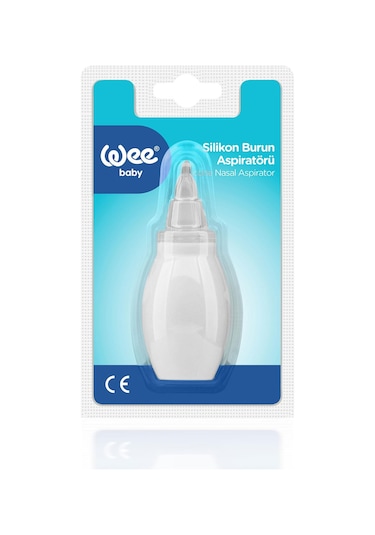 Wee Baby Silikon Burun Aspiratörü - Beyaz Mw030860