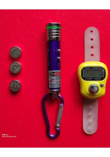 Lazer Oyuncak Anahtarlık + Zikirmatik