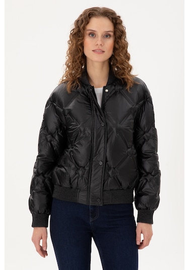 U.s. Polo Assn. Kadın Siyah Mont 50289590-vr046 Siyah