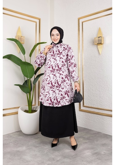 Etekli İkili Takım - Bordo / T0106 Bordo