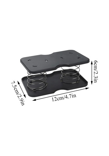 Beyaz-yaratıcı Yay Tutucu Doku Kutusu Otomatik Kaldırma Yaylı Doku Kutusu Doku Yay Braketi Araba Doku Kutusu Yay Tutucu