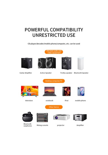 Teltree Bt5.0 Çevirici Alıcı, Aux+rca Çift Çıkışlı, Dijital Ekranlı, 400mah Pil, Kablosuz Ses Entegresi Modülü