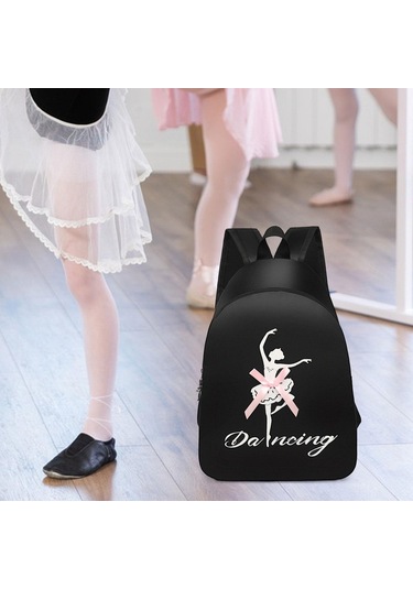 Suntek Bale Dans Sırt Çantası Sevimli Çocuk Seyahatleri İçin Siyah