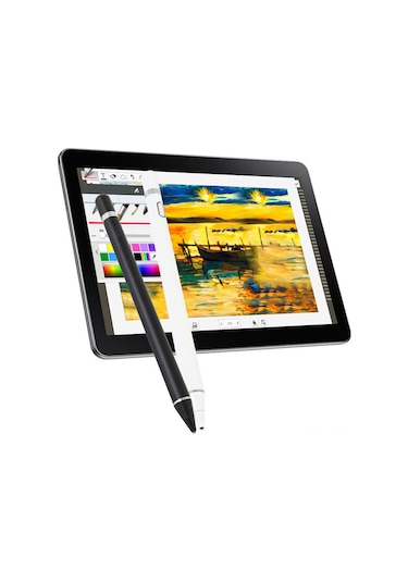 Reedark Elastik Bakır Uçlu Kalem, İos/android/windows Uyumlu, 30 Dakika Otomatik Kapatma, Hassas Çizim Ve Yazma, Gümüş Renk Sıcak Beyaz