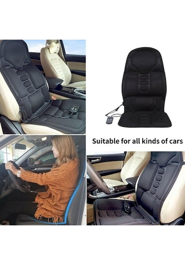 8 Modlu Masaj Yastığı - Siyah Qs15xc Çok Renkli