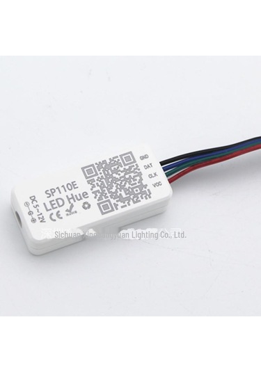 Sp110e Ws2811/2812 Işıkları İçin Bluetooth Renk Kontrol Cihazı - Mobil Uygulama Uyumlu Diğer