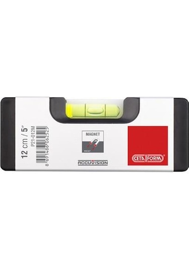 Ceta Form P21-012M 12Cm Mıknatıslı Mini Su Terazisi
