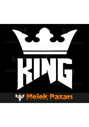 King Kral Tacı Araba Stickerı, Oto Sticker