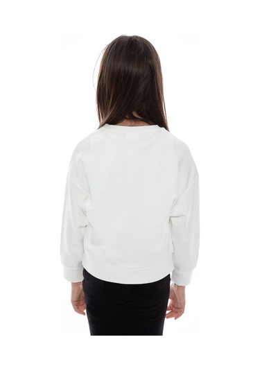 Rolypoly Kız Çocuk Krem Sweatshirt Krem