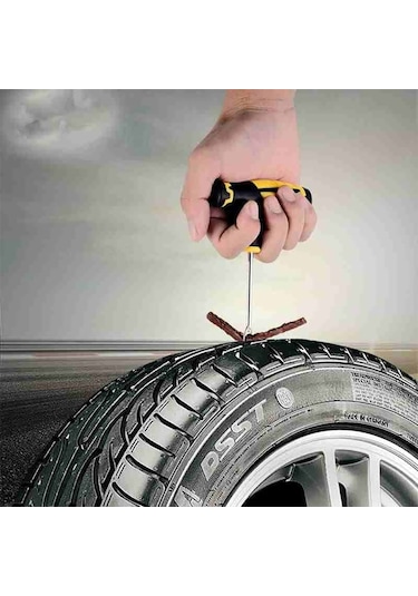 Sones 10pcs-1 Otomotiv Vakum Lastik Tamir Aracı Araba Lastiği Yama Alet Seti