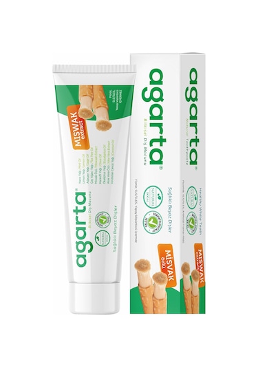 Agarta Doğal Misvak Özlü Diş Macunu 3 x 100 ML