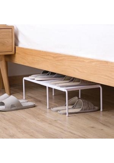 Genişletilebilir Ayakkabı Rafı Depolama Rafında Abs Ayakkabı Organizatör Tutucu Lavabo Depolama Raf Kabine Organizatörü Evde Depo Tutucular Ve Amp Raflar 19 x 7 CM