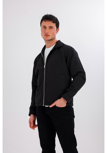 Flecto Su Ve Yağmur Geçirmez Yağmurluk - Siyah Siyah