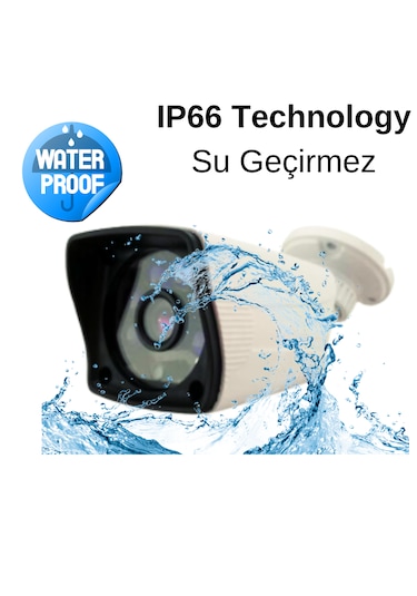 Arna 1 İç 3 Dış 2mp 4 Kameralı 1 Tb Hdd Dahil Ahd Güvenlik Seti