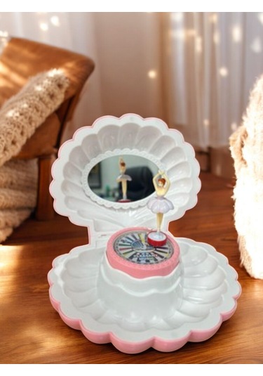 Hareketli Balerinli Işıklı Müzik Ve Takı Kutusu