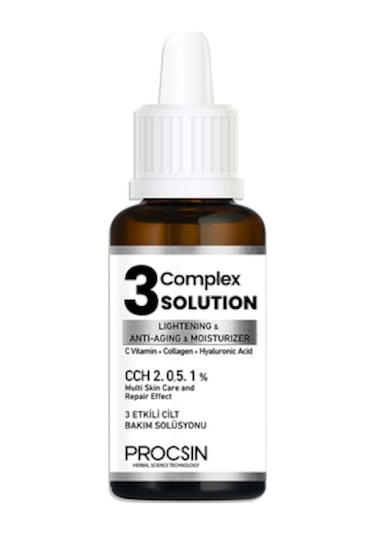 Procsın Aydınlatıcı + Sıkılaştırıcı + Nemlendirici 3 Complex Solution 20 ML