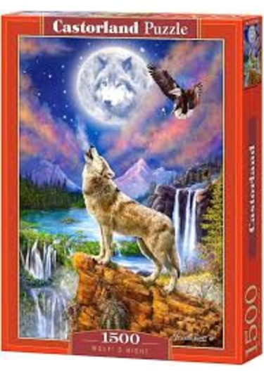 Castorland 1500 Parça Kurtların Gecesi Puzzle