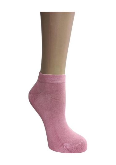 BAMBU ANTİBAKTERİYEL BİLEK ÇORAP-GÜL KURUSU