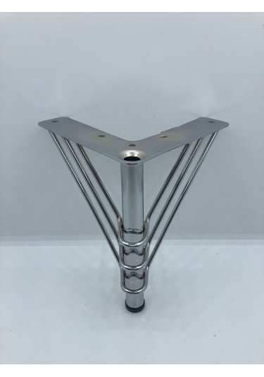 Metal, 15 12 12 Cm , Koltuk,baza,ünite, Mobilya Ayağı 4 Adet