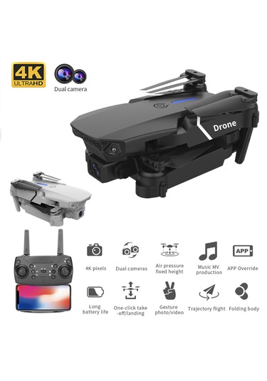 E88 Drone Uzaktan Kontrol Hd Kamera App Üzerinden