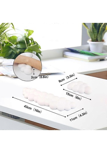 Klavye Bulut Bilek Desteği, Bulut Fare Kol Bilek Desteği Sevimli