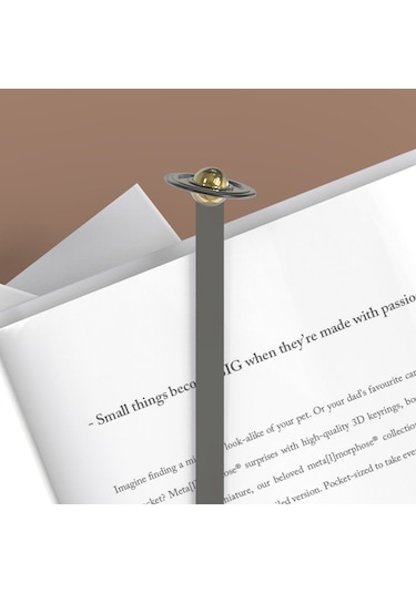 Metalmorphose Satürn Kitap Ayracı