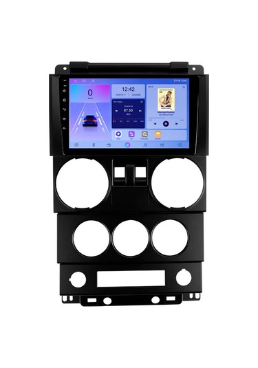 Jeep Rubicon 2008-2010 Android Multimedya Carplay Android Auto Navigasyon Kameralı 6gb Ram 64gb 9"