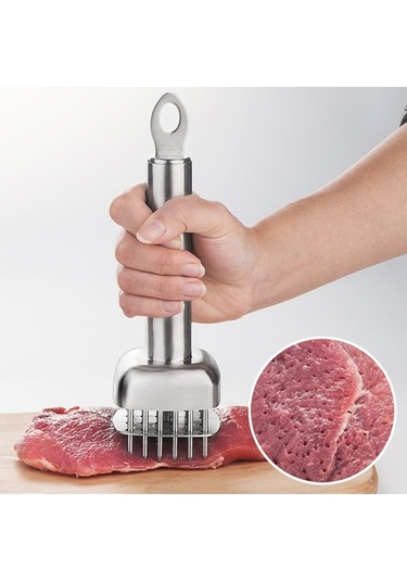 Pazly Paslanmaz Çelik Biftek İhaleçi Otomatik Ribaund Çekiç, Dayanıklı Et Pounder, Pratik Düzlemci, Çok Renkli Seçenekler Çok Renkli