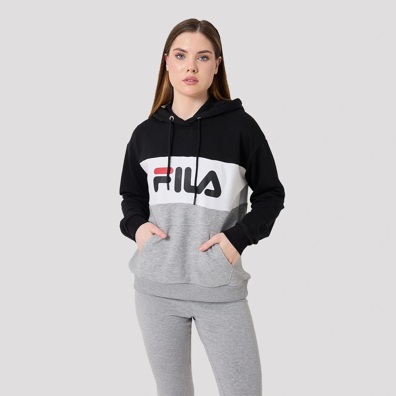 Siyah Fila Erkek Günlük Sweatshirt Lori Hoody 687042.80010 Siyah
